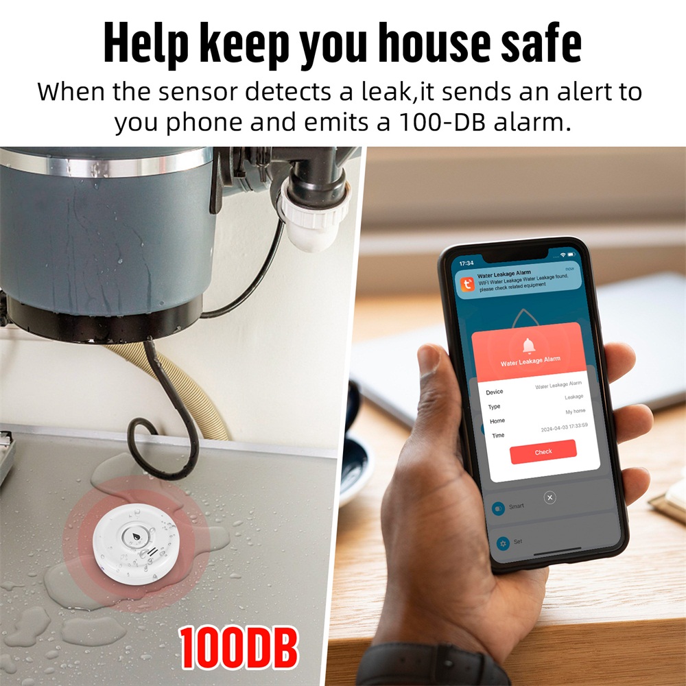 Fuers Water Leakage Detector S - Smart Home Water Level Sensor บทวิจารณ์และราคา
