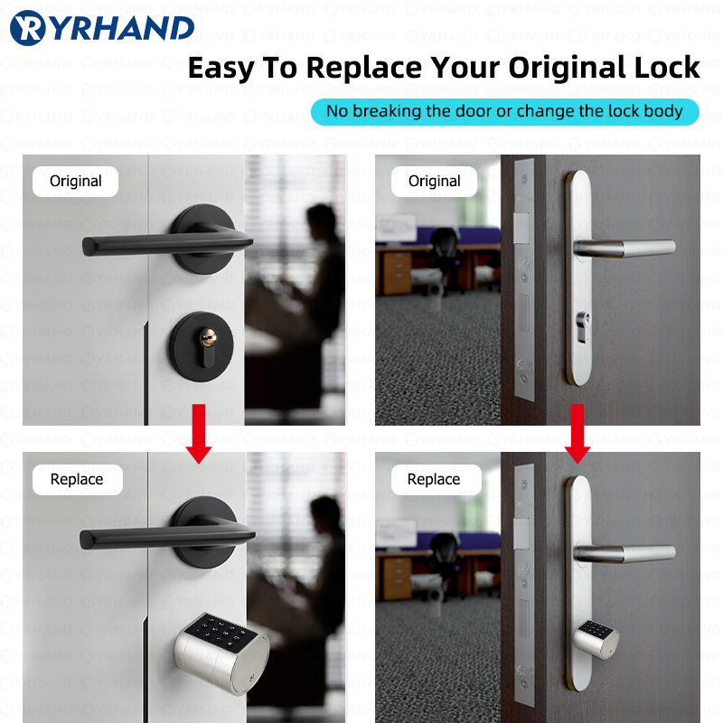 Smart Euro Cylindrical Door Lo - Smart Home Website บทวิจารณ์และราคา