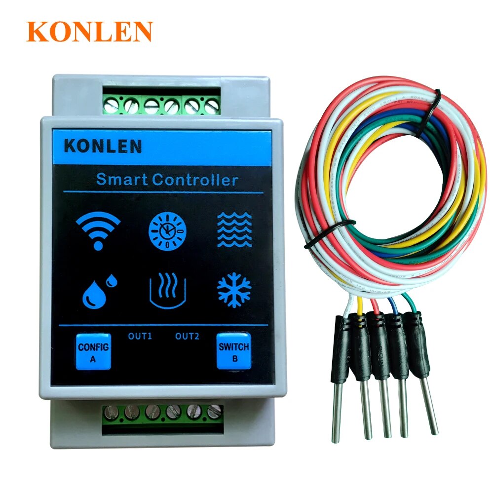 KONLEN Tuya Water Level Sensor - Smart Home Water Level Sensor บทวิจารณ์และราคา