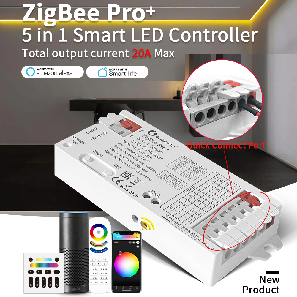 Smart ZigBee 3.0 LED Controlle - Smart Home Hub Ikea บทวิจารณ์และราคา