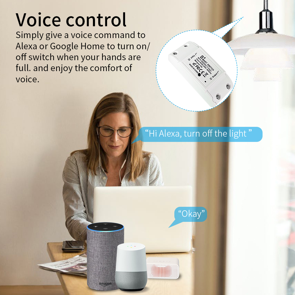 16A WiFi Tuya Smart Switch Wir - Tuya Smart Switch บทวิจารณ์และราคา