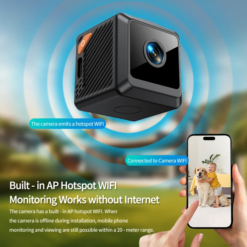 W02 1080P mini security protec - Smart Home Cctv Camera บทวิจารณ์และราคา