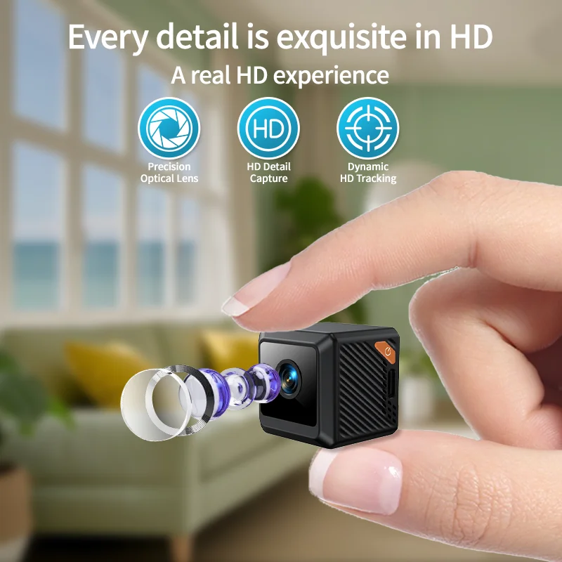 W02 1080P mini security protec - Smart Home Cctv Camera บทวิจารณ์และราคา