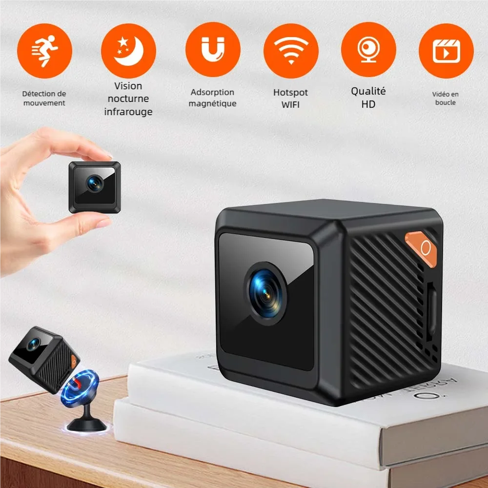 W02 1080P mini security protec - Smart Home Cctv Camera บทวิจารณ์และราคา