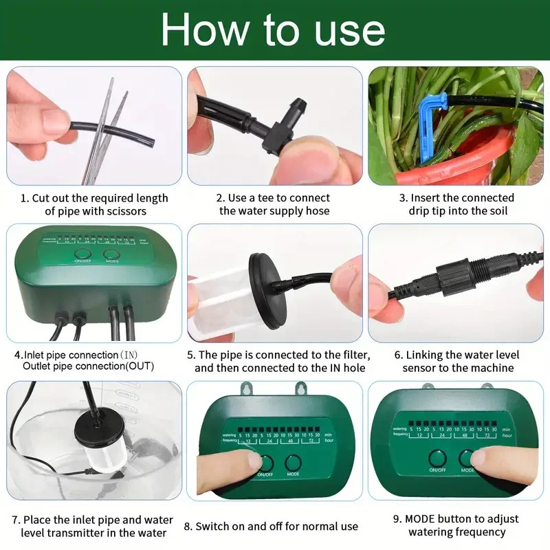 Solar Intelligent Irrigation K - Smart Home Green บทวิจารณ์และราคา