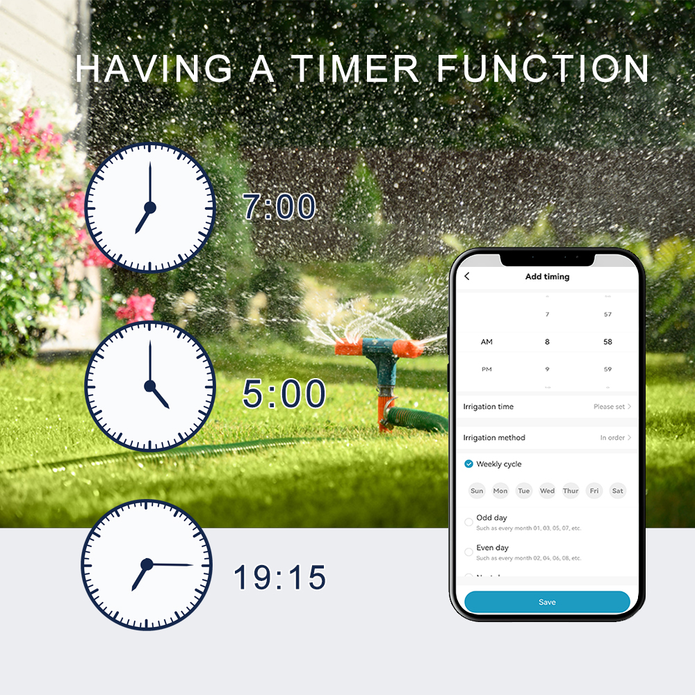 8 Zones Wifi Tuya Smart Garden - Smart Home Green บทวิจารณ์และราคา