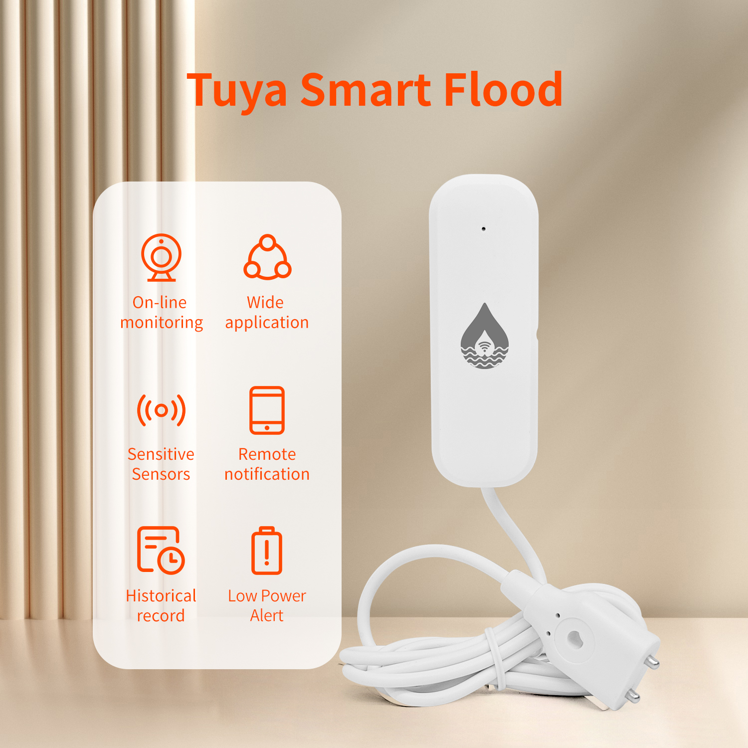 YFK Tuya WiFi Water Leakage Se - Smart Home Setup บทวิจารณ์และราคา
