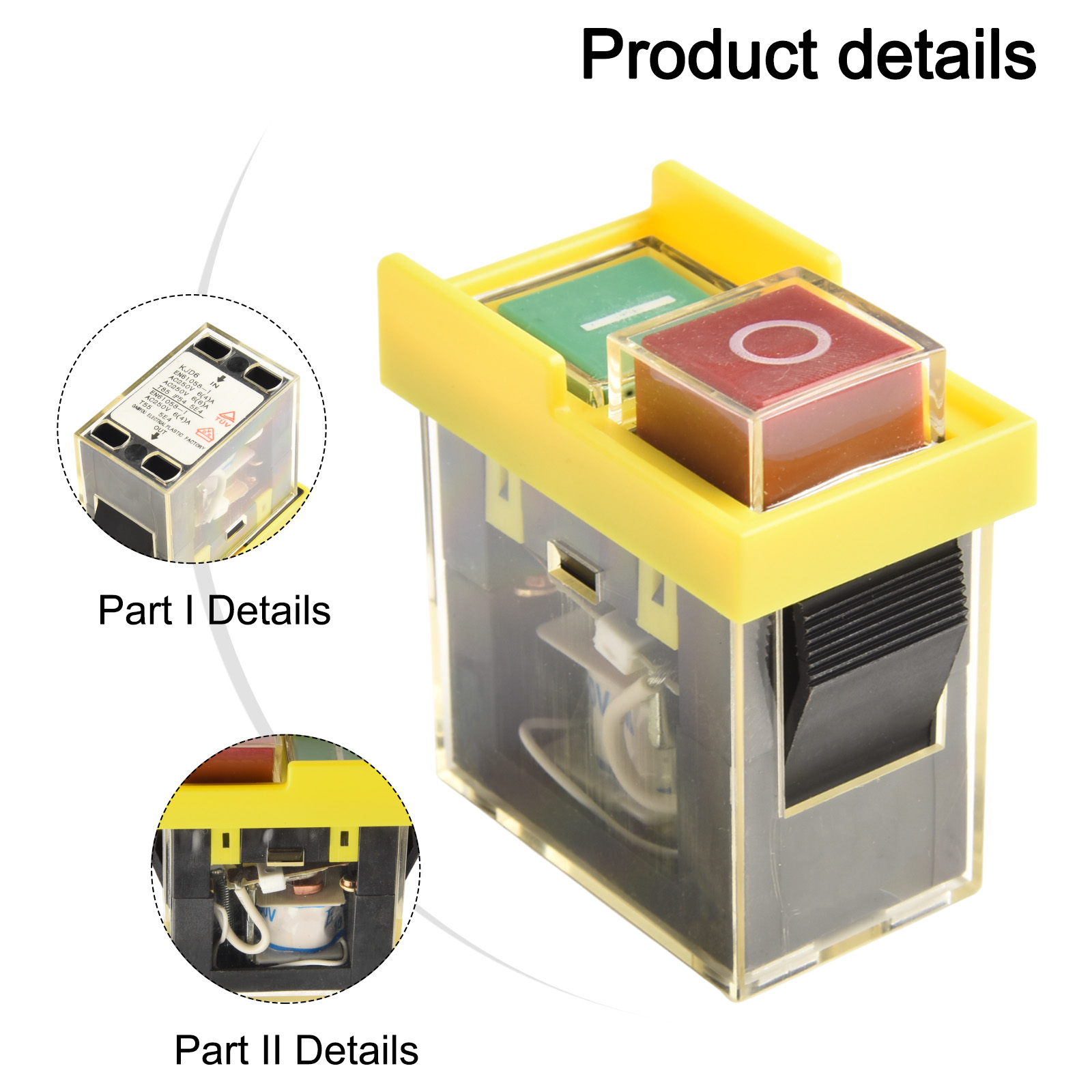 250V Switch KJD6 Switch Green  - Smart Home Green บทวิจารณ์และราคา