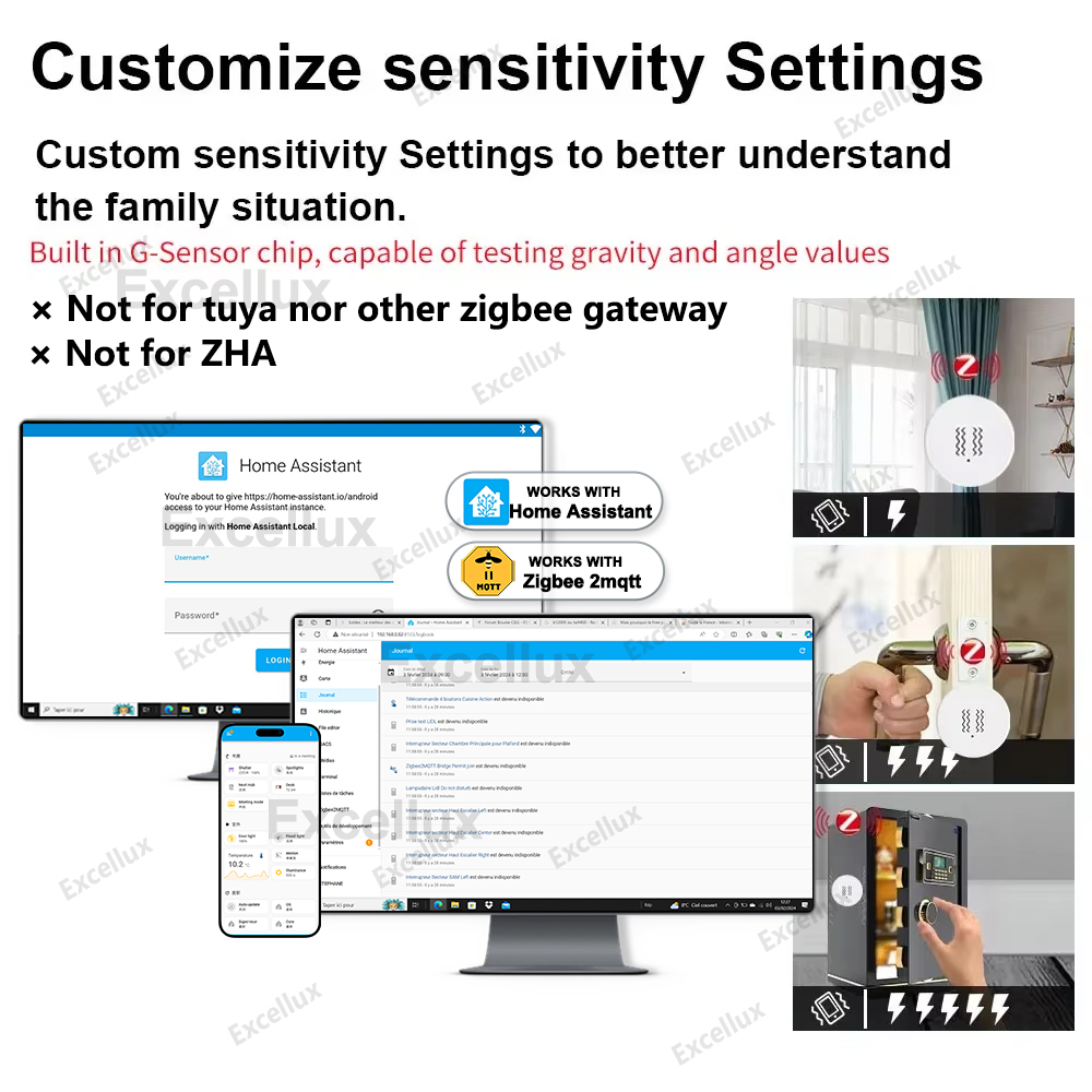 Zigbee 3.0 Smart Vibration Sen - Smart Home Setup บทวิจารณ์และราคา