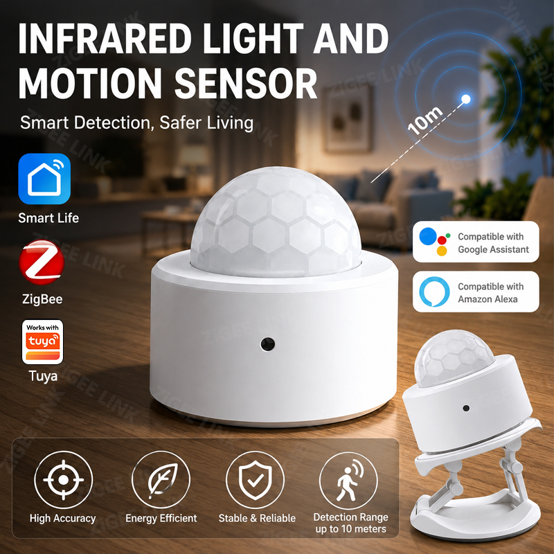 ZigBee 3.0 PIR Motion Sensor W - Smart Home Website บทวิจารณ์และราคา