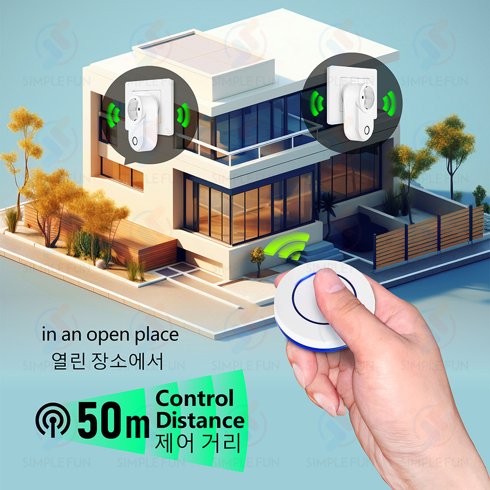 Wireless Remote Control Socket - Smart Home Ventilation บทวิจารณ์และราคา