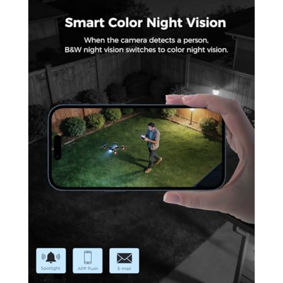Home security: outdoor wired 3 - Smart Home Cctv Camera บทวิจารณ์และราคา