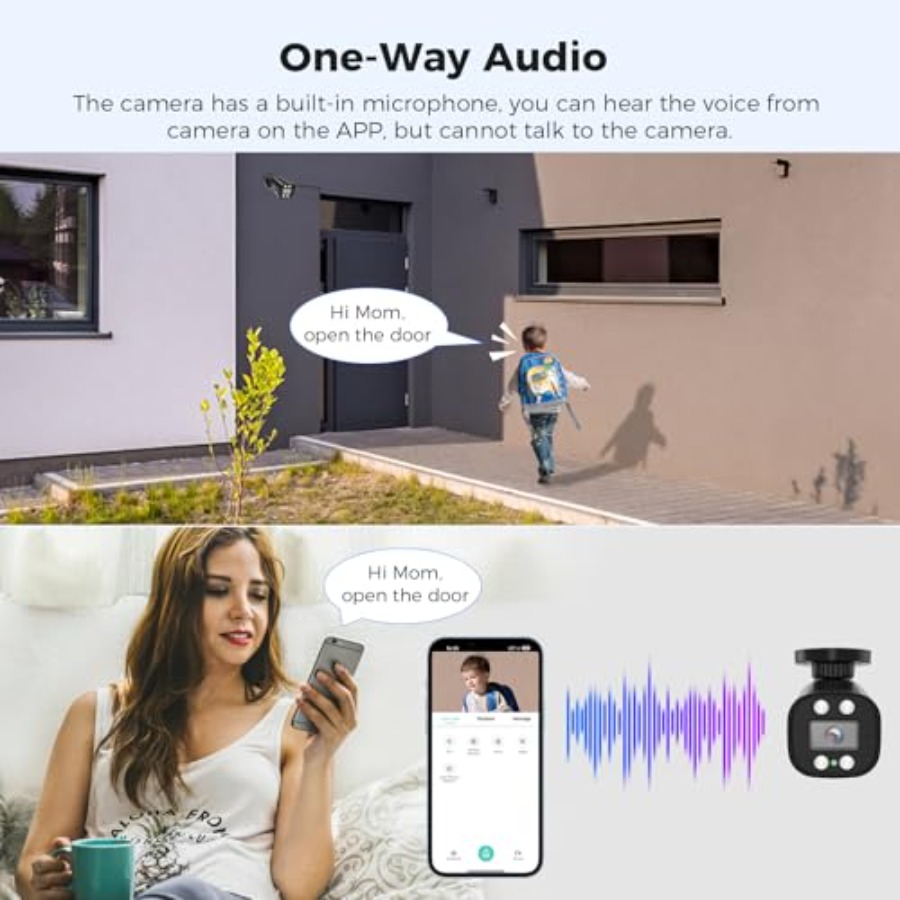 Home security: outdoor wired 3 - Smart Home Cctv Camera บทวิจารณ์และราคา