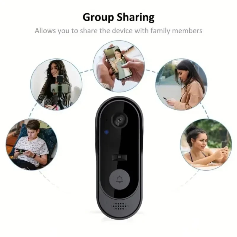 Tuya WIFI Camera Doorbell HD V - Smart Home Cctv Camera บทวิจารณ์และราคา