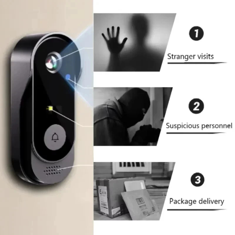 Tuya WIFI Camera Doorbell HD V - Smart Home Cctv Camera บทวิจารณ์และราคา