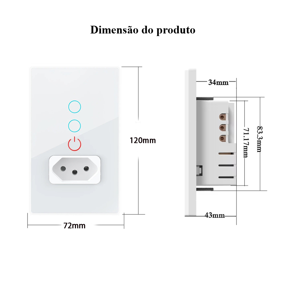 Melery Tuya Wifi Smart Brazil  - Tuya Smart Switch บทวิจารณ์และราคา