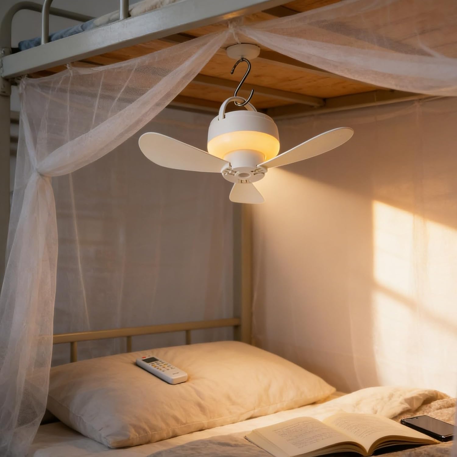 5.51 Inch Dimmable Ceiling Fan - Smart Ceiling Fan บทวิจารณ์และราคา