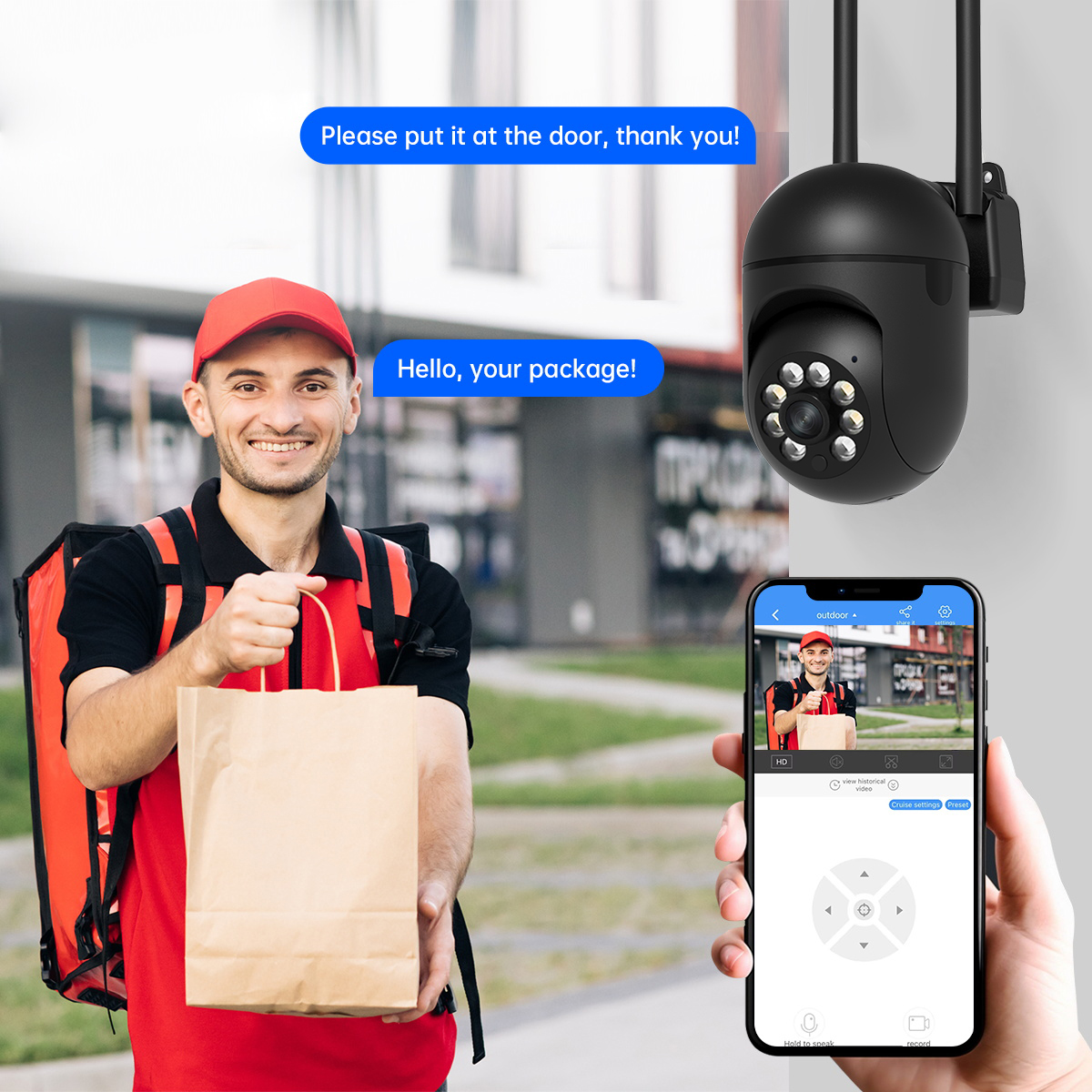 JOOAN 1296P PTZ IP Camera Smar - Smart Home Cctv Camera บทวิจารณ์และราคา