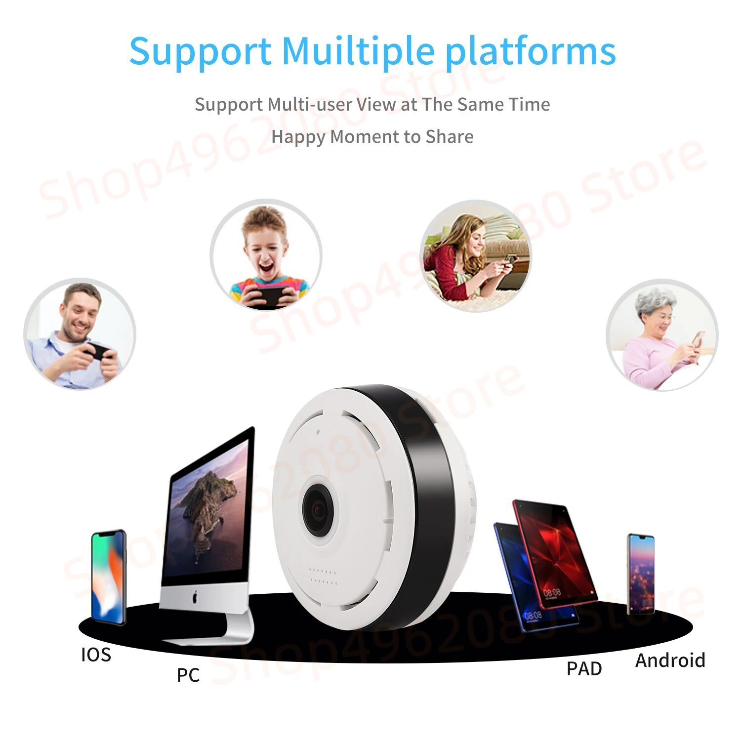 Mini Camera Wifi 1080P HD Smar - Smart Home Cctv Camera บทวิจารณ์และราคา