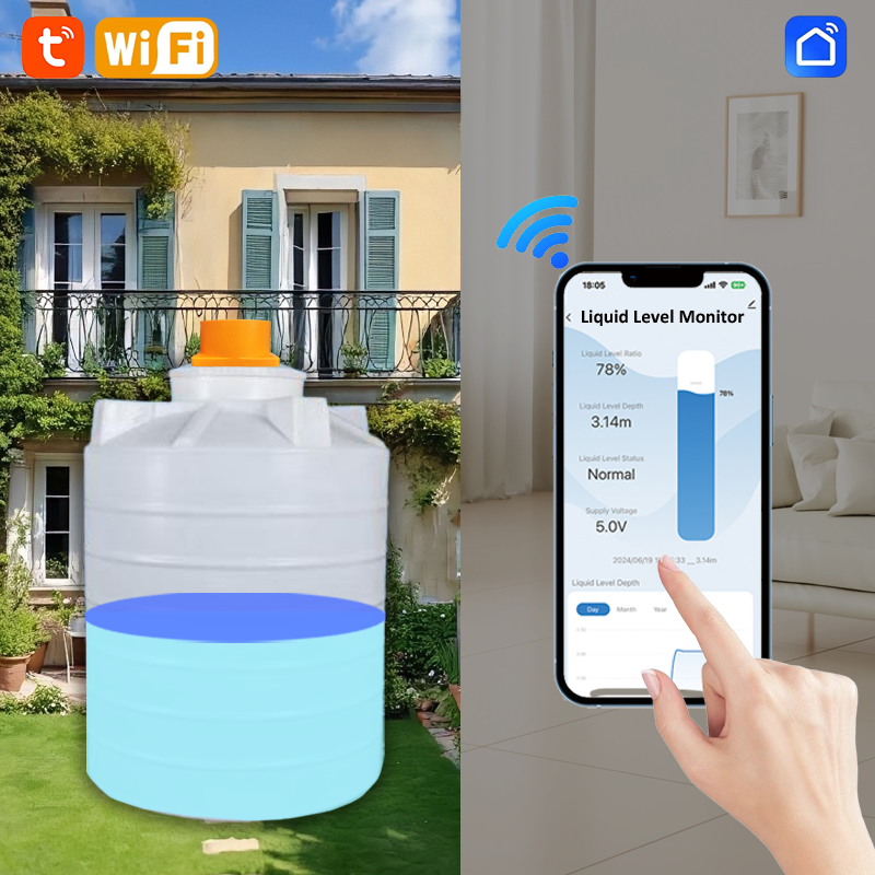 ME201W Smart Home High Accurac - Smart Home Water Level Sensor บทวิจารณ์และราคา