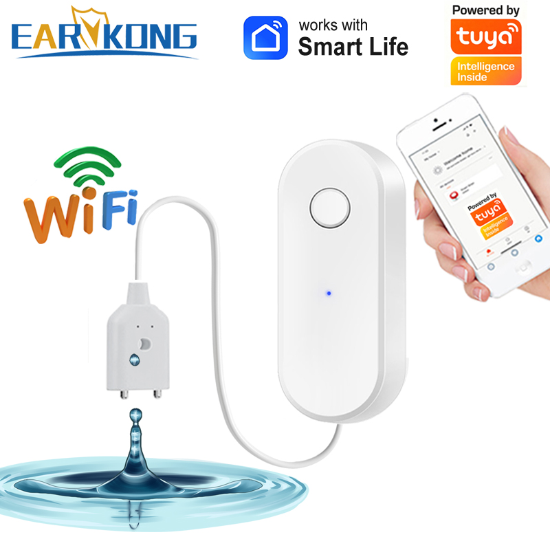 Tuya WiFi Smart Water Leak Sen - Smart Home Green บทวิจารณ์และราคา