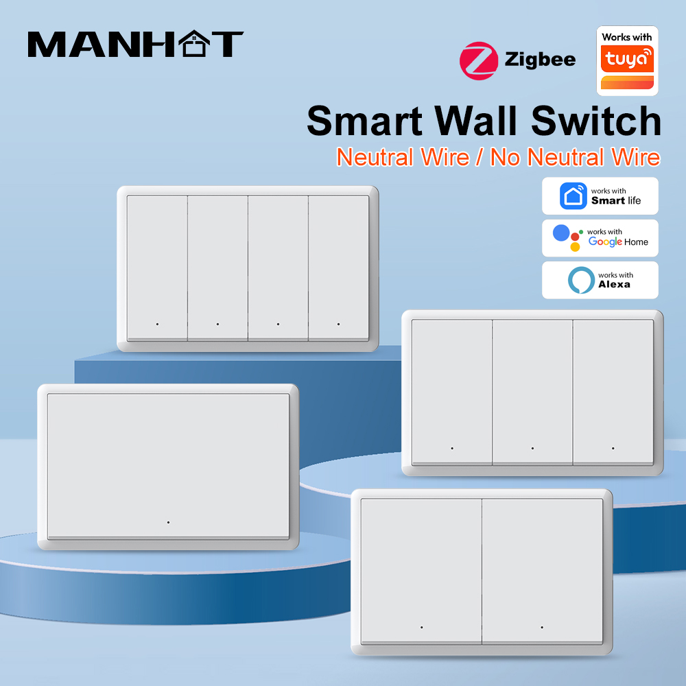 MANHOT ZigBee3.0 Smart Switch  - Tuya Smart Switch บทวิจารณ์และราคา