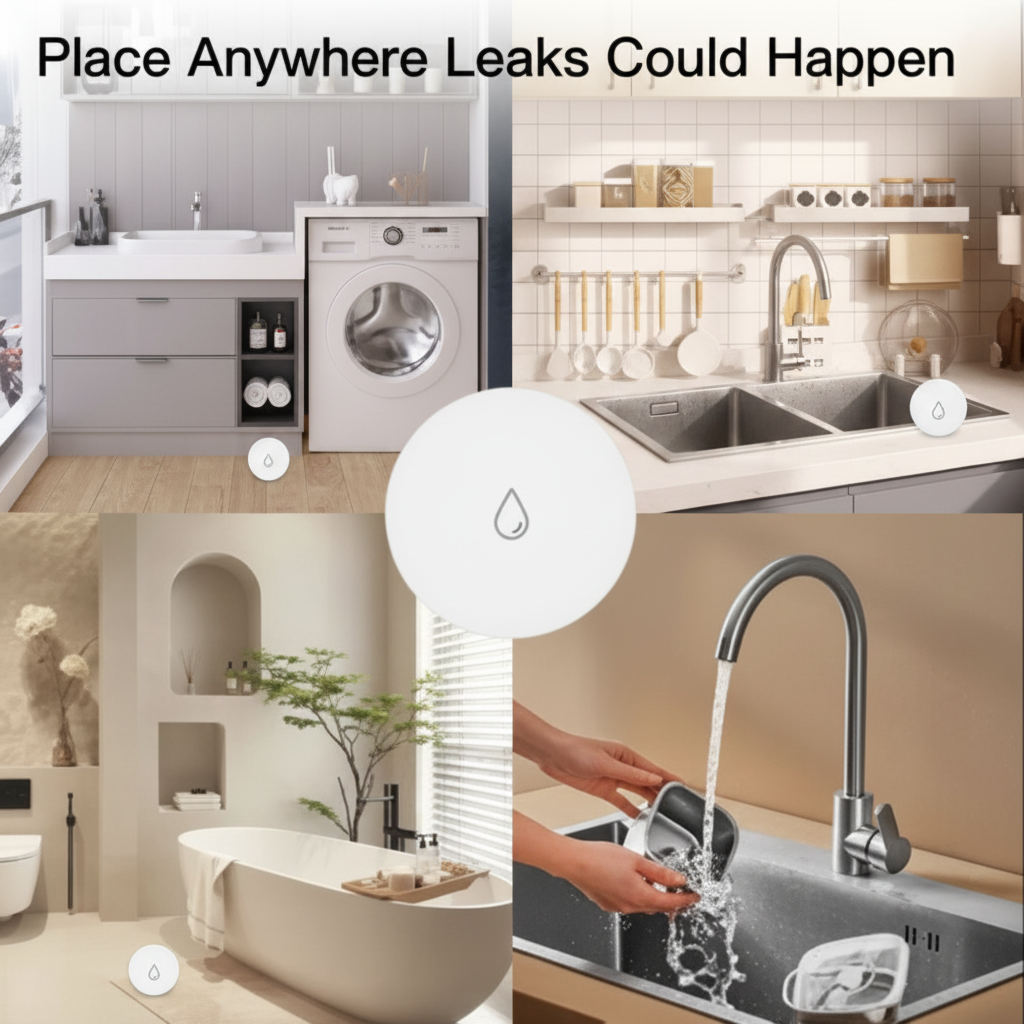 Tuya Zigbee 3.0 Smart Water Le - Smart Home Water Level Sensor บทวิจารณ์และราคา