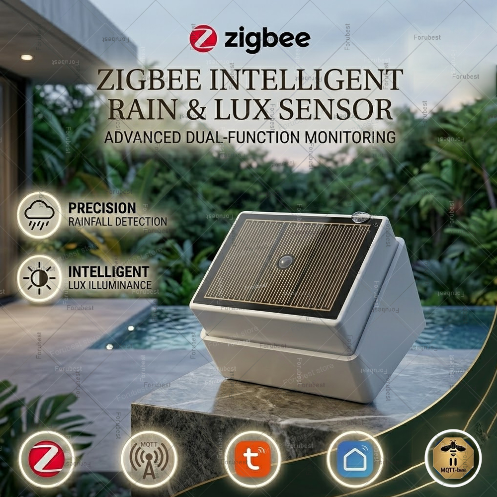 Zigbee Rain Sensor with Bright - Smart Home Green บทวิจารณ์และราคา