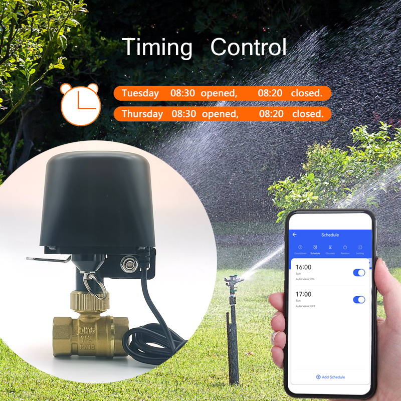 Tuya WiFi or Zigbee Water Valv - Smart Home Green บทวิจารณ์และราคา